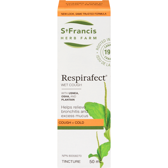 St Francis Herb Farm Cough + Cold Tincture 50 ml, $41.98/100ml