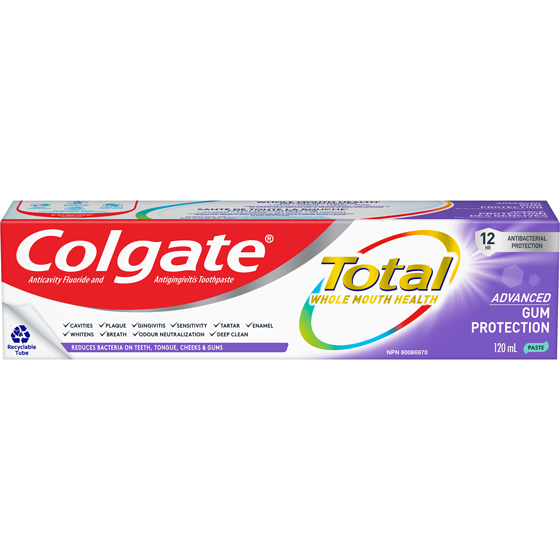 Colgate Dentifrice Total Advanced Protection des gencives 120 ml, 6,24 $/100ml