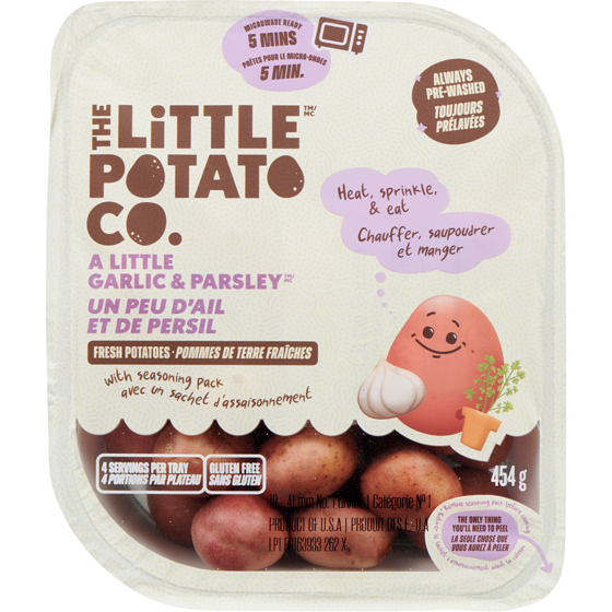 The Little Potato Company Microwave Ready Garlic Parsley Potatoes 454 g, $1.10/100g