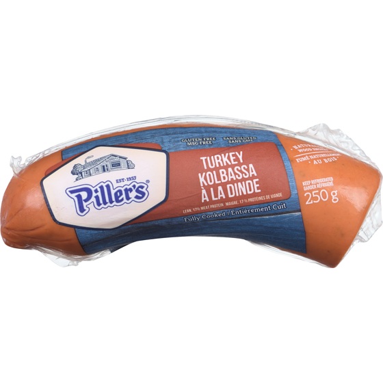Pillers Turkey Kolbassa  250 g, $3.60/100g