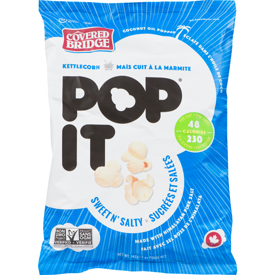 Covered Bridge Kettlecorn, Sweet & Salty 142 g, $2.81/100g