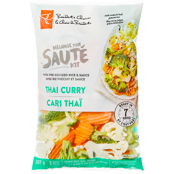 PC Thai Curry Sauté Kit PC.ca