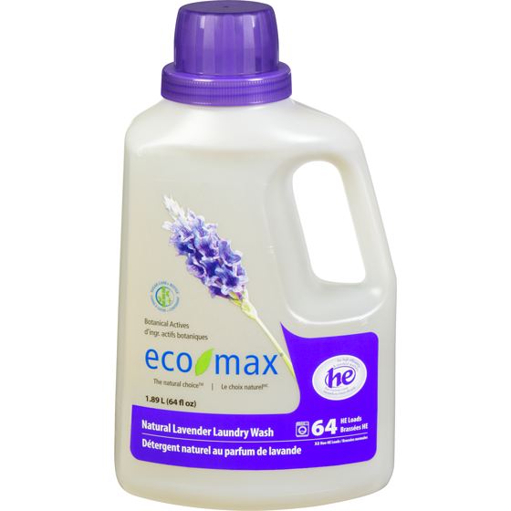 Eco-Max Détergent Naturel Au Parfum De Lavande 1.89 l, 0,53 $/100ml