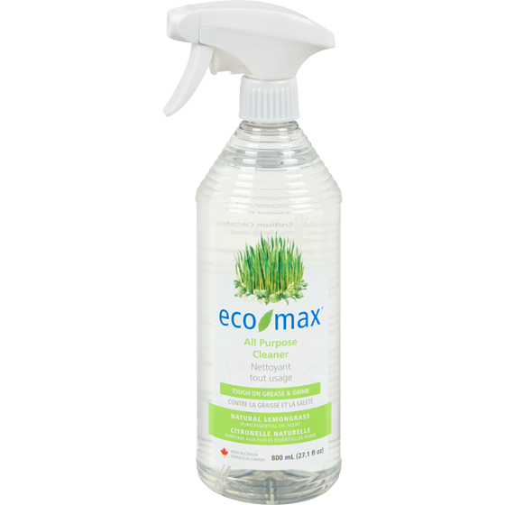 Eco-Max All Purpose Cleaner Lemongrass 800 ml, $0.44/100ml