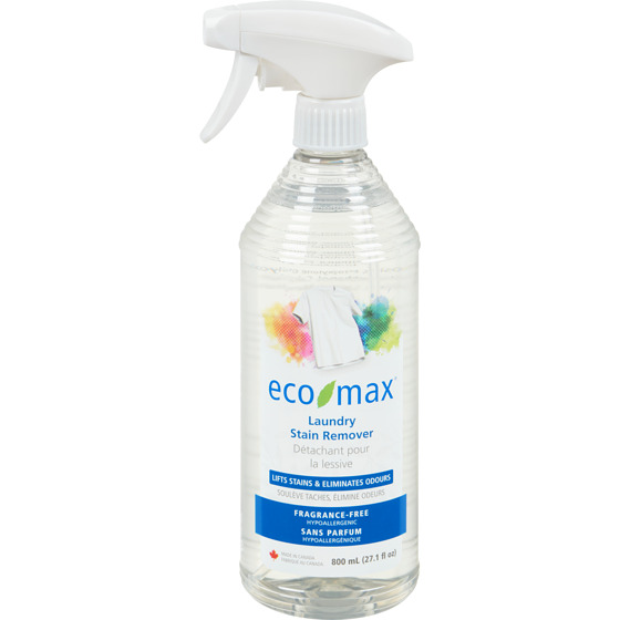Eco-Max Détachant Pour La Lessive Sans Parfum 800 ml, 0,75 $/100ml