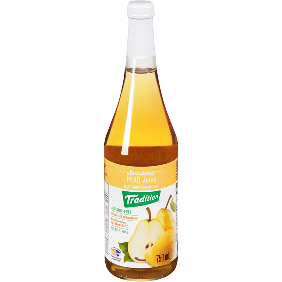 Tradition Sparkling Pear Drink 750 ml, $0.64/100ml