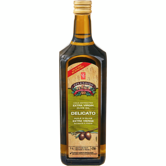 PC Splendido Delicato, Cold Extracted Extra Virgin Olive Oil   1 l, $1.50/100ml
