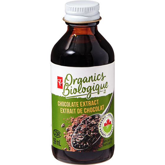 PC Organics Chocolate Extract 59 ml, $8.47/100ml
