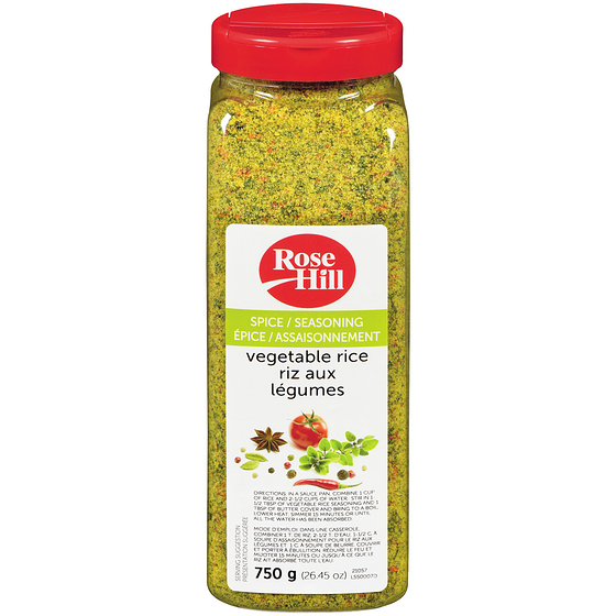 Rose Hill Riz Aux Légumes Épice Assaisonnement 750 g, 2,27 $/100g