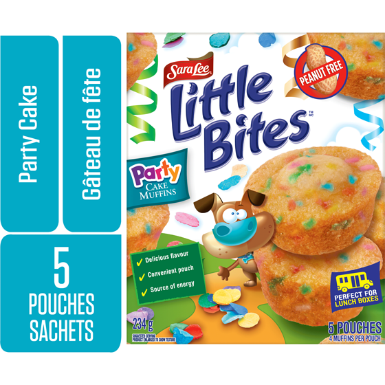 Sara Lee Little Bites™ Party Cake Muffins 234 g, $2.26/100g