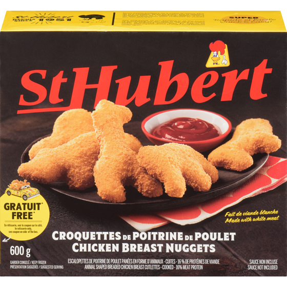 St Hubert St-Hubert Croquettes Poul 600G 600 g, 2,67 $/100g