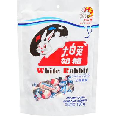 White Rabbit Creamy Candy 180 g, $1.66/100g