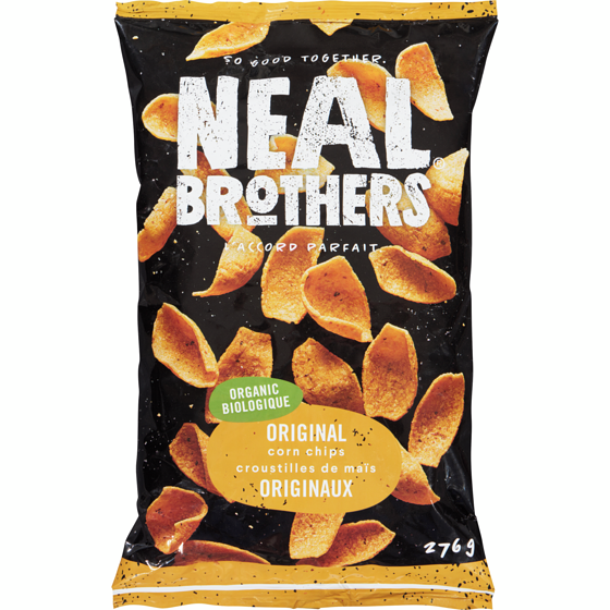 Neal Brothers Biologique Croustilles De Maïs Originaux 276 g, 2,17 $/100g