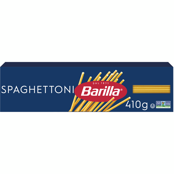 Barilla Spaghettoni Pasta 410 g, $0.73/100g