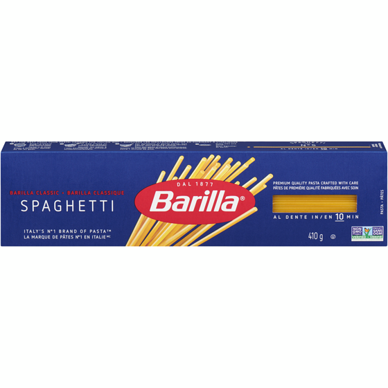 Barilla Pâtes Spaghetti 410 g, 0,61 $/100g