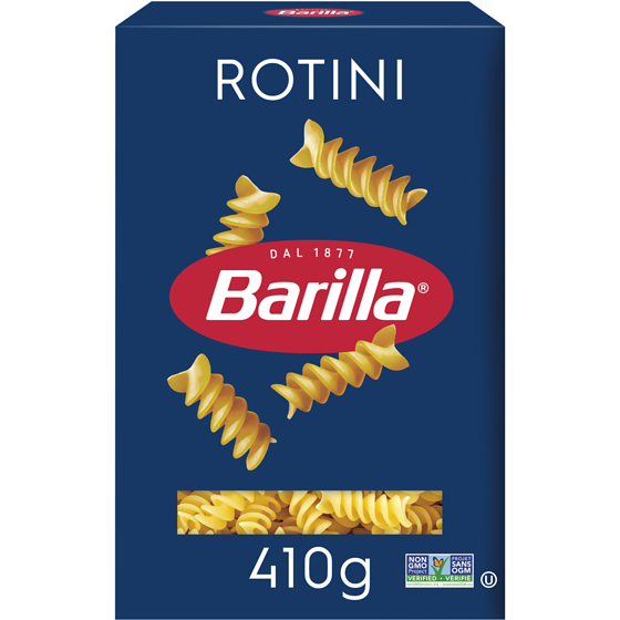 Barilla Pâtes Rotini 410 g, 0,61 $/100g