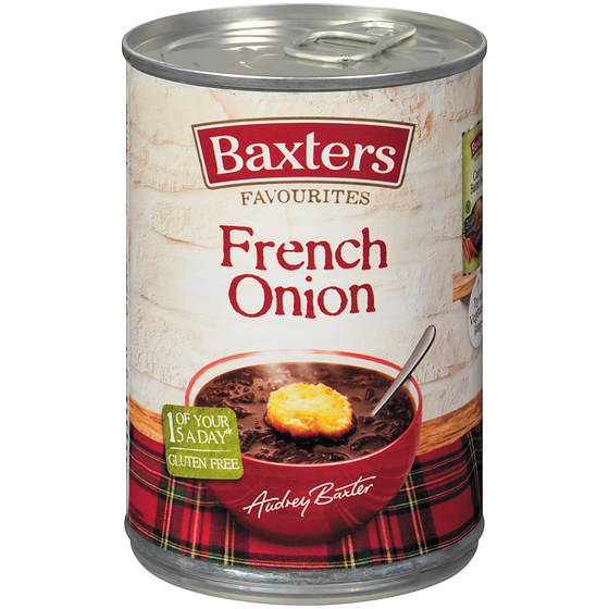 Baxters French Onion Soup 400 g, $1.12/100g