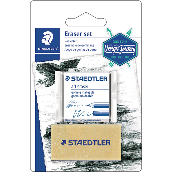 Staedtler STDL GOMMES A EFFACER ART 2PC 2x1.0 ea, 2,00 $/1ch