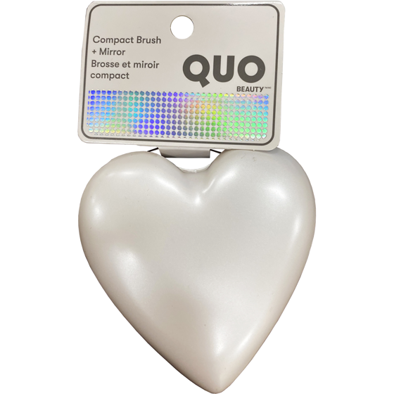 Quo Beauty Compact Brush & Mirror 1 ea, $5.60/1ea