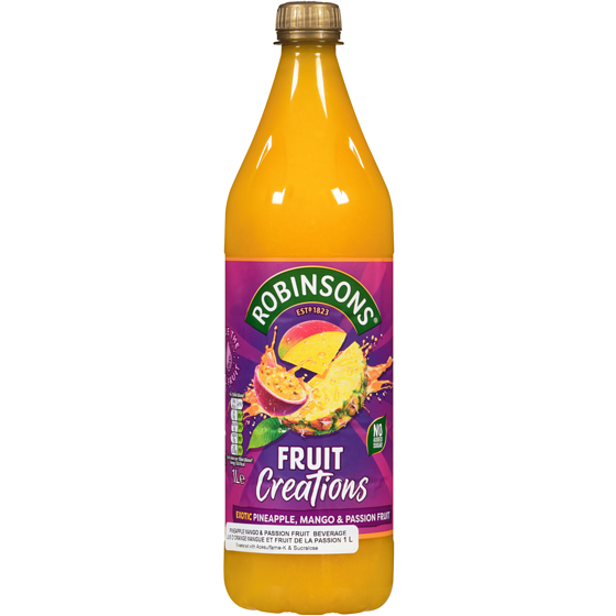 Robinsons Jus D'Orange Mangue Et Fruit De La Passion 1 l, 0,65 $/100ml