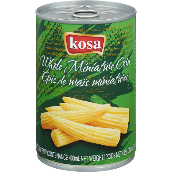 Kosa Whole Miniature Corn 425 g, $0.59/100g