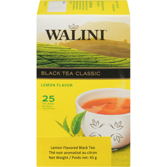 Walini Thé Noir Saveur Citron 45 g, 10,64 $/100g