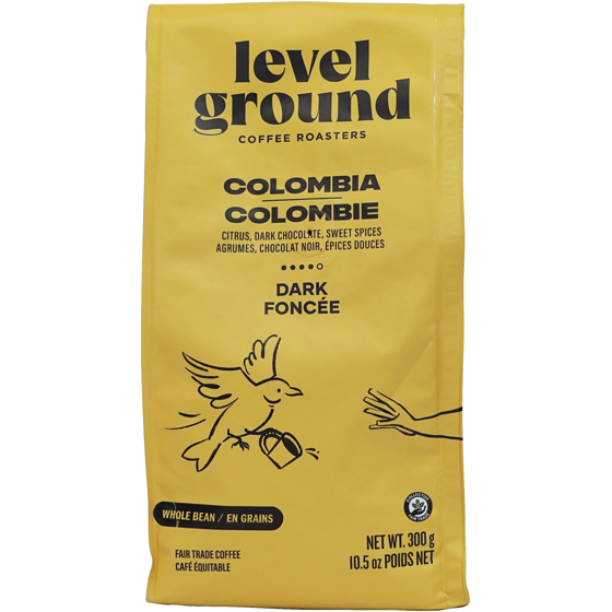 Level Ground Colombia Coffee Bean 300 g, $5.66/100g