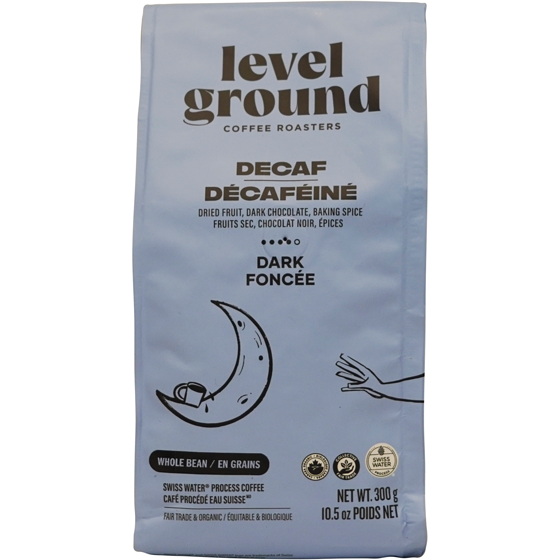Level Ground Decaf Coffee Bean 300 g, $5.66/100g