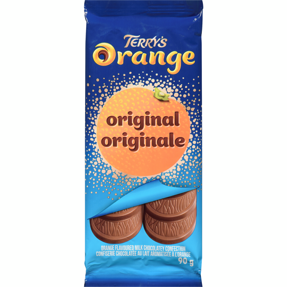 Terry’s Confiserie Chocolatée Au Lait Aromatisée À L'Orange Originale 90 g, 4,43 $/100g