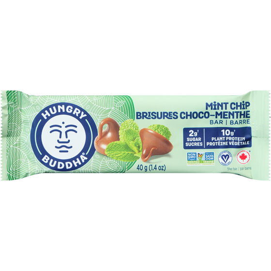 Hungry Buddha Mint Chip Keto Bar 40 g, $8.73/100g