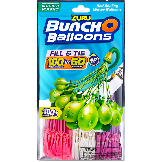 null Zuru Bunch O Balloons 3 ea, $5.00/1ea