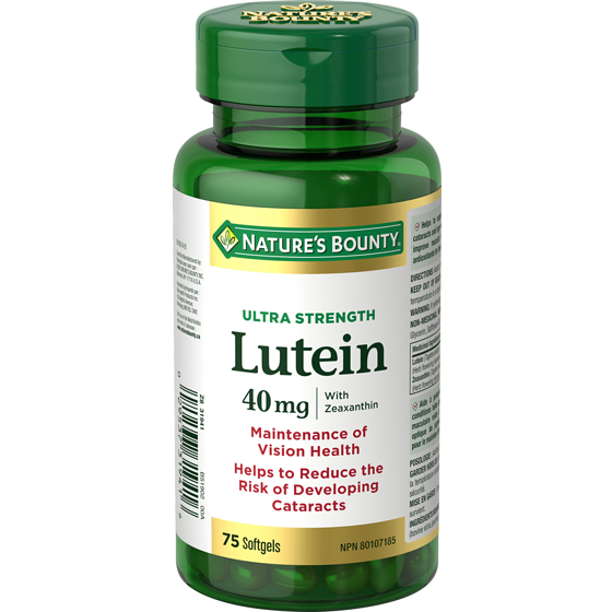 Nature's Bounty Lutein, Ultra Strength, Supports Eye Health 75 ea, $0.28/1ea