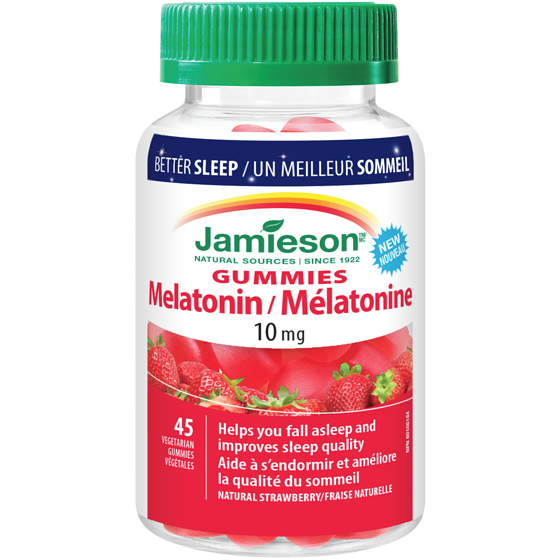 Jamieson Melatonin 10 mg Gummies 45 ea, $0.26/1ea