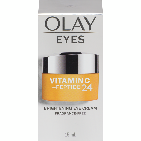 Olay Brightening Eye Cream with Vitamin C and Peptide 15 ml, $286.60/100ml