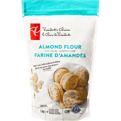 President's Choice Fine Grind Almond Flour 1 kg, $2.00/100g