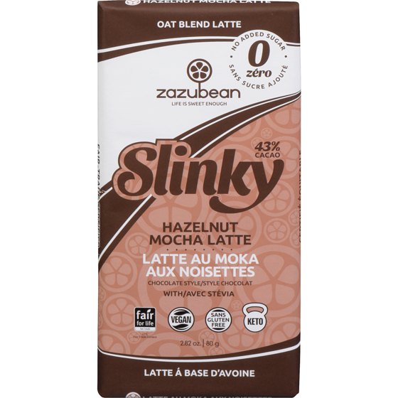 Zazubean Chocolate Style 80 g, $8.74/100g