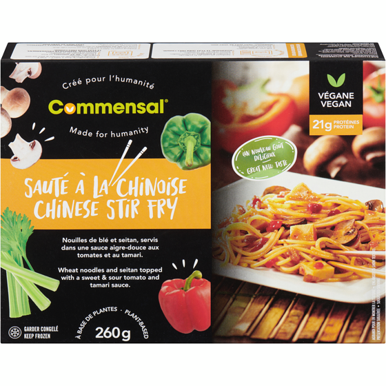 Commensal Vegan Chinese Stir-Fry 260 g, $2.12/100g