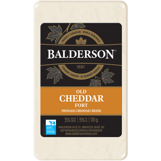 Balderson Fromage Cheddar Blanc Fort 170x170.0 g, 5,29 $/100g