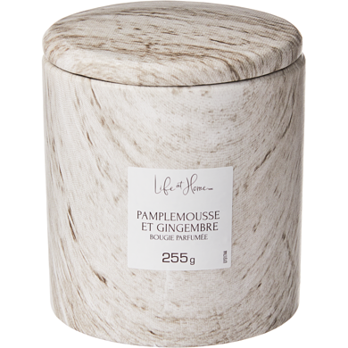 Life at Home Bougie parfumée – Gingembre pamplemousse 1 ea, 10,00 $/1ch