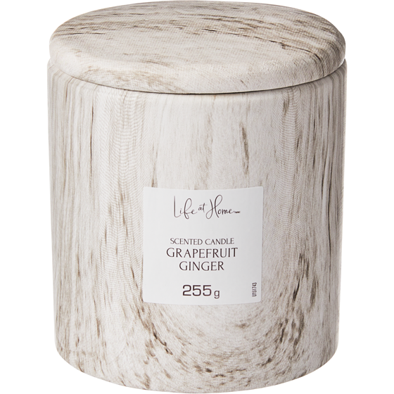 Life at Home Scented Candle Grapefruit Ginger 1 ea, $7.50/1ea