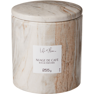 Life at Home Bougie parfumée – Nuage de café 1 ea, 10,00 $/1ch