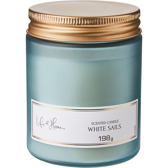 Life at Home Scented Candle White Sails 1 ea, $10.00/1ea