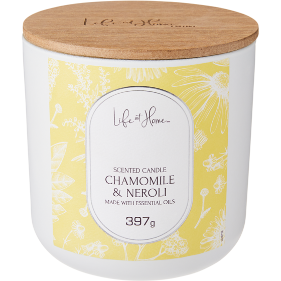 Life at Home Scented Candle Chamomile & Neroli 1 ea, $12.00/1ea