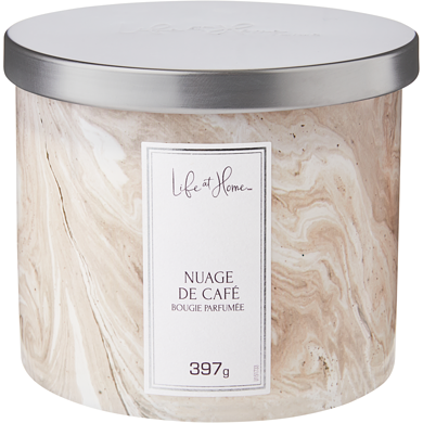 Life at Home Bougie parfumée – Nuage de café 1 ea, 16,00 $/1ch