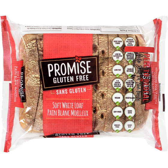 Promise Gluten Free Soft White Loaf 480 g, $1.77/100g