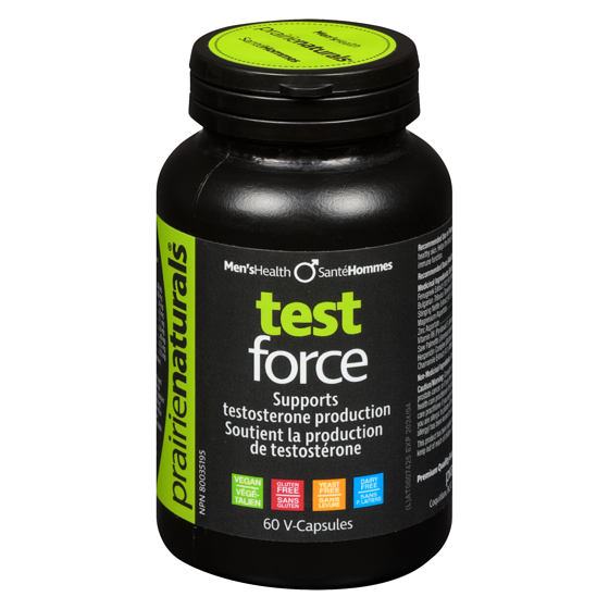 Prairienaturals Test Force 60 ea, $0.47/1ea
