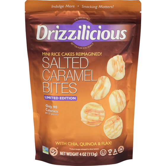 Drizzilicious Salted Caramel Bites Limited Edition 113 g, $4.42/100g