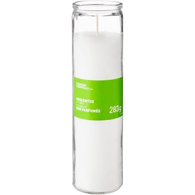 Everyday Essentials Glass Pillar Candle 1 ea, $7.00/1ea