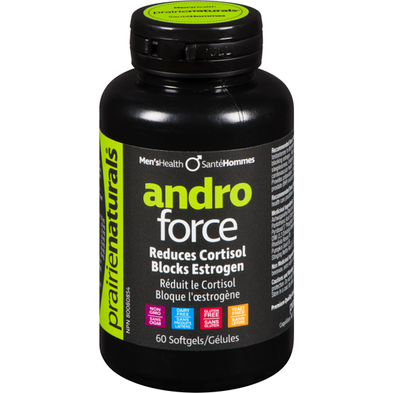 Prairienaturals Andro Force 60 ea, $0.48/1ea