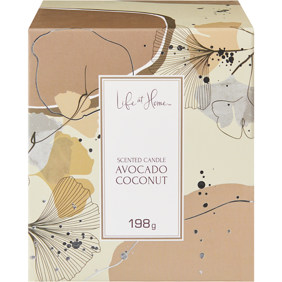 Life at Home Scented Candle Avocado Coconut 1 ea, $10.00/1ea
